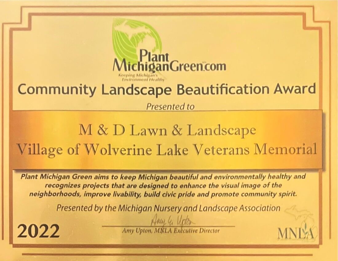 Landscaping & Hardscaping Services | Livonia, MI | M & D - Veterans_Memorial_3